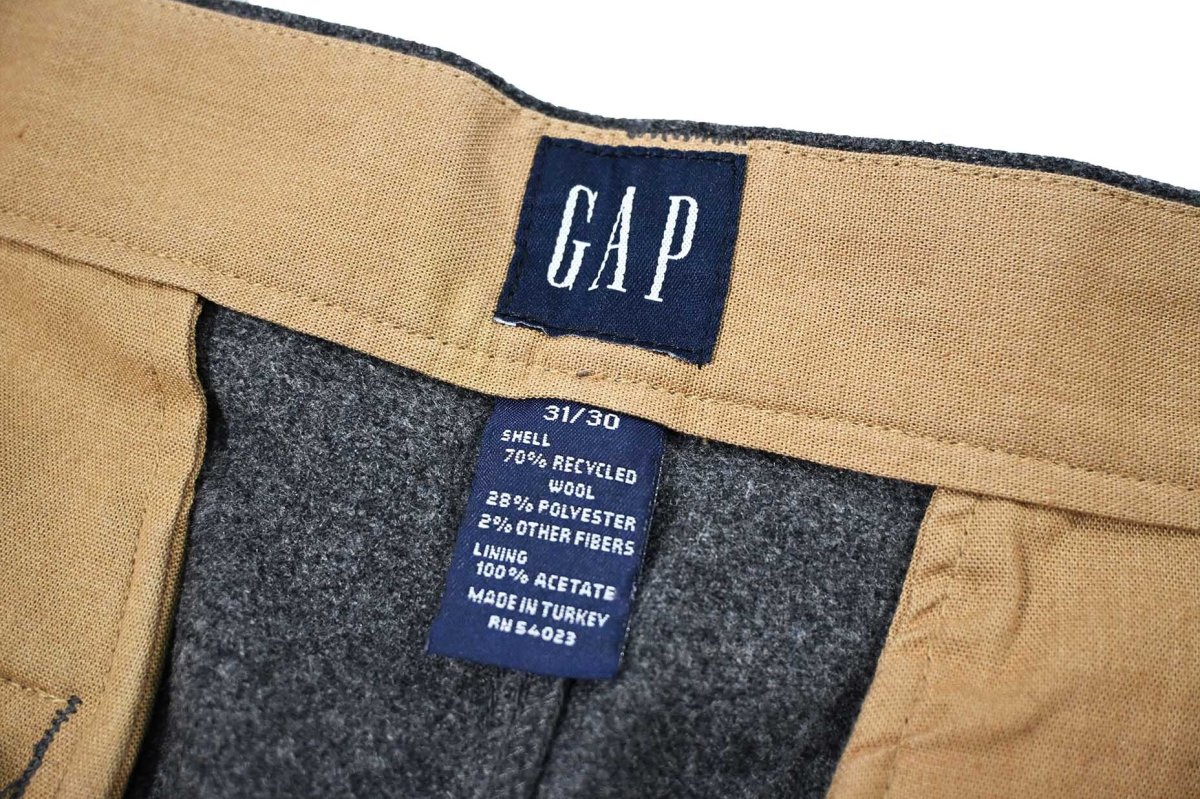 画像6: Used Gap Wool Slacks (6)