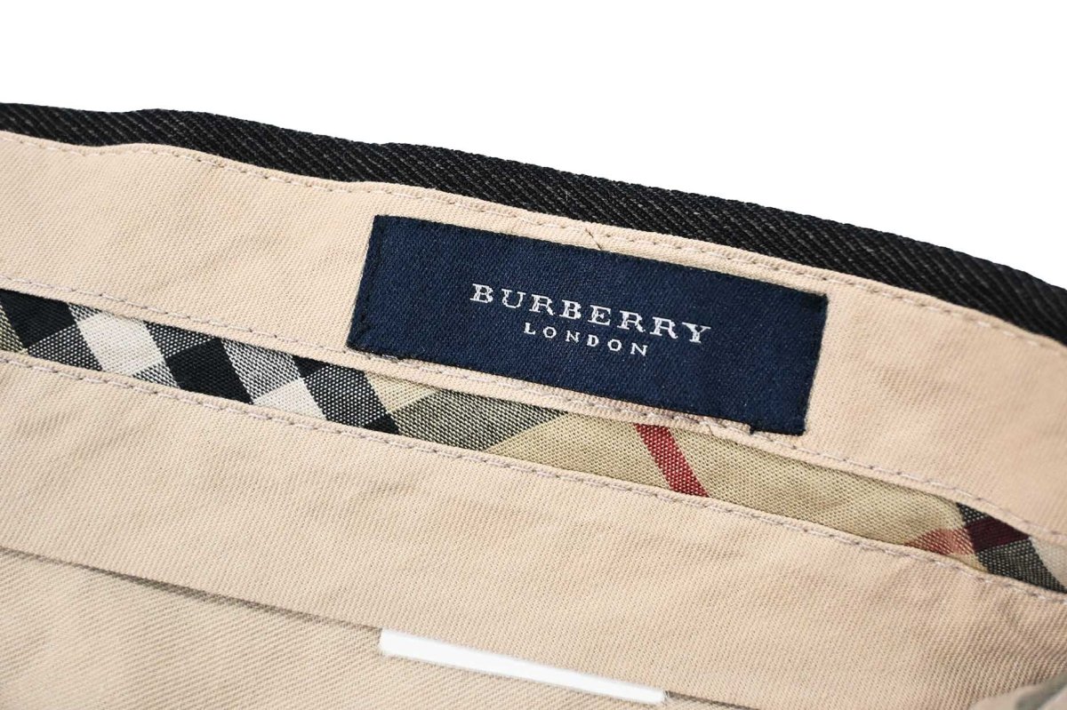 画像6: Used Burberry Pleated Slacks (6)