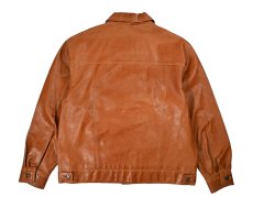 画像2: Used Wilsons M.Julian Leather Jacket Brown (2)