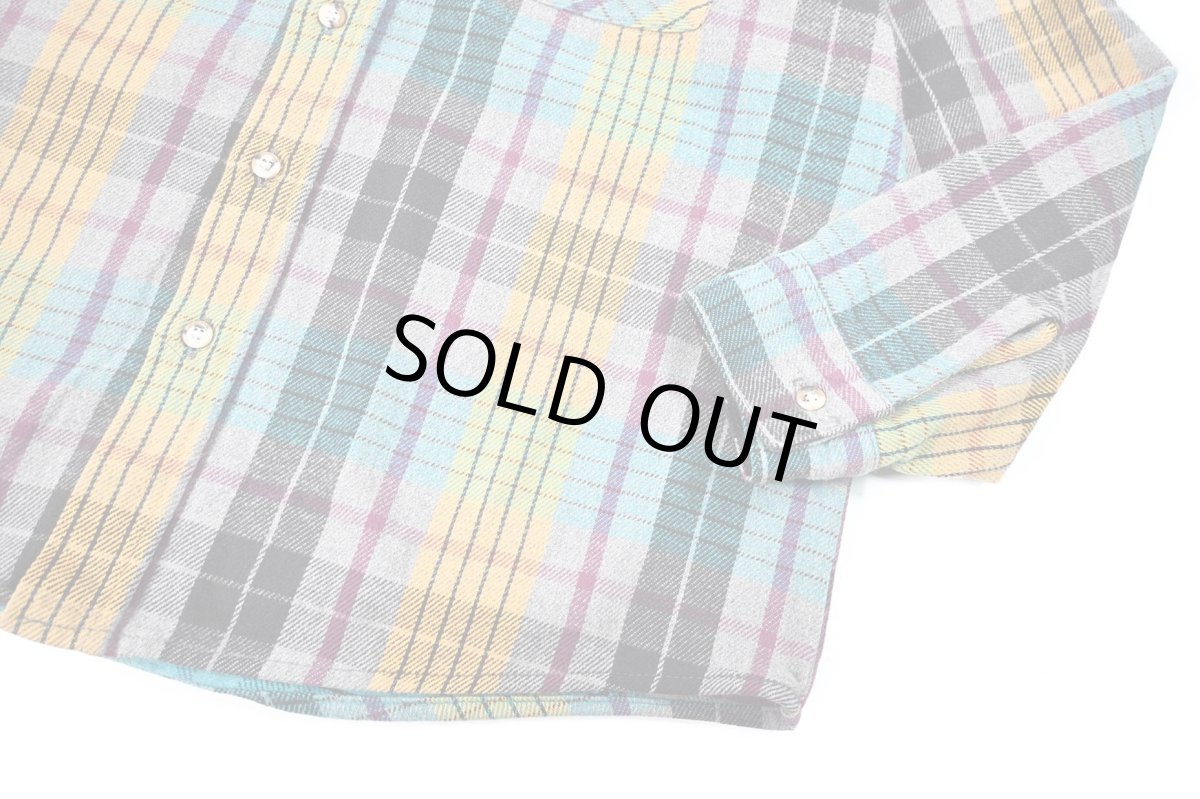 画像3: 90s Used Five Brother Heavy Flannel Shirt made in USA (3)