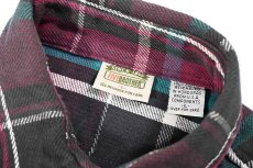 画像4: 90s Used Five Brothers Heavy Flannel Shirt (4)