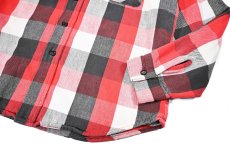 画像3: 80s Used Five Brothers Heavy Flannel Shirt made in USA (3)