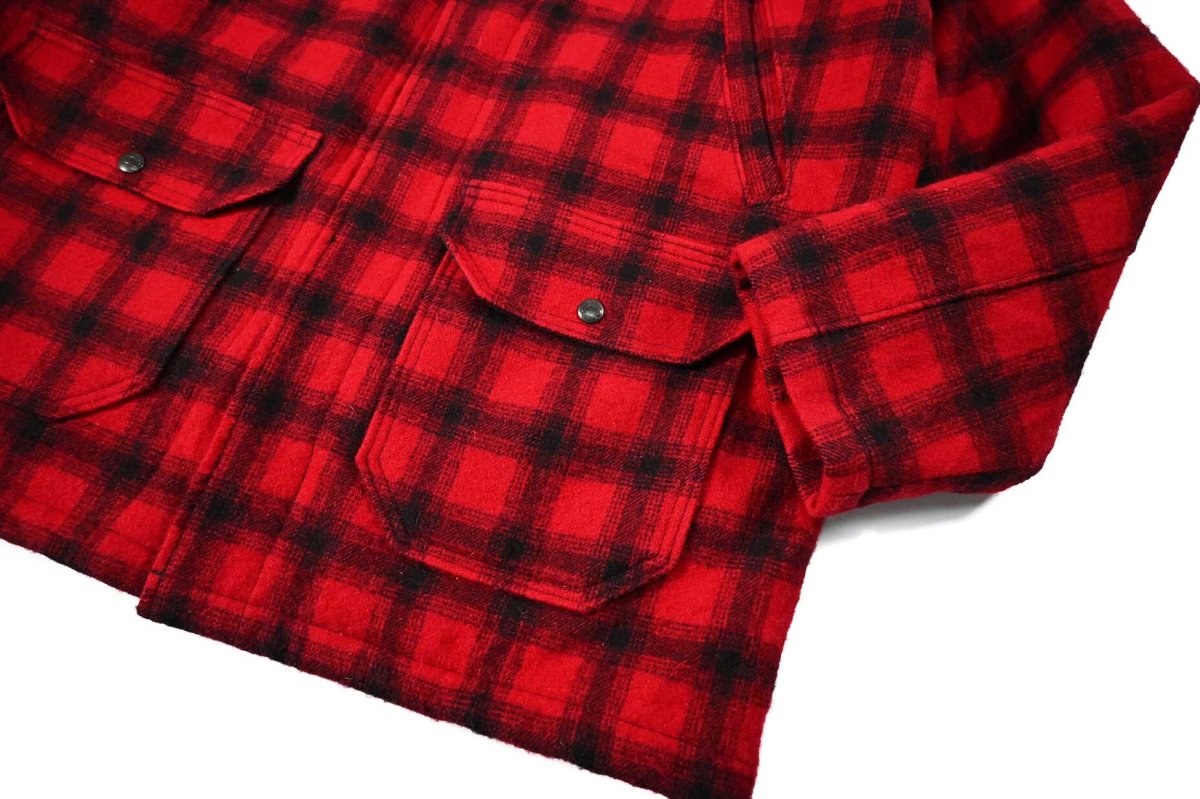 画像4: Used Woolrich Wool Hunting Jacket made in USA (4)