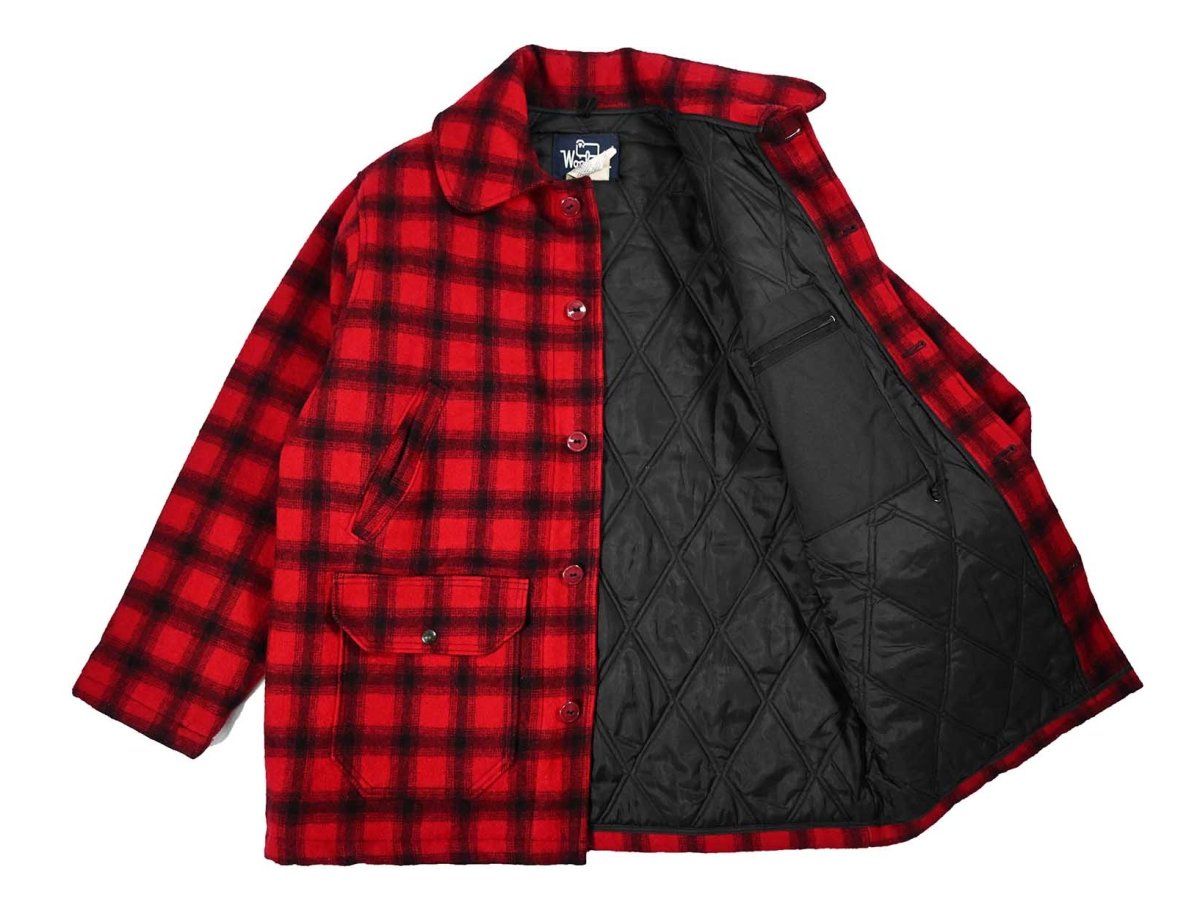 画像5: Used Woolrich Wool Hunting Jacket made in USA (5)