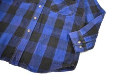 画像3: 90s Used Five Brothers Heavy Flannel Shirt (3)