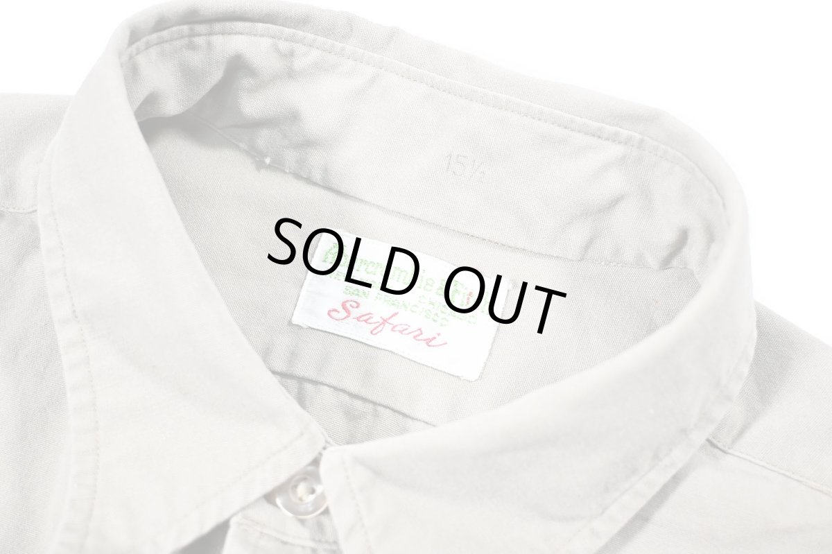 画像4: 60s Used Abercrombie＆Fitch Safari Shirt (4)