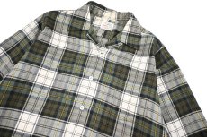 画像2: 60s Used Viyella by Hathaway Wool Open Collar Shirt (2)