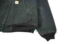 画像3: Used Carhartt Duck Thermal Lined Active Jacket Black (3)