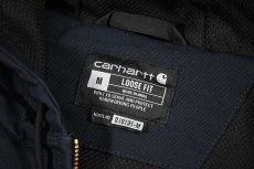 画像5: Used Carhartt Duck Thermal Lined Active Jacket Navy (5)