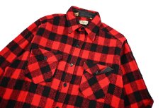画像2: 80s Used L.L.Bean Wool Shirt made in USA (2)