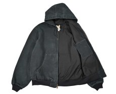 画像4: Used Carhartt Duck Thermal Lined Active Jacket Black (4)