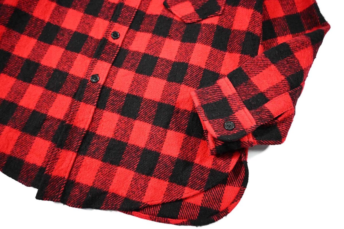 画像3: 80s Used L.L.Bean Wool Shirt made in USA (3)