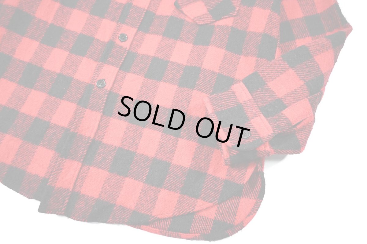 画像3: 80s Used L.L.Bean Wool Shirt made in USA (3)