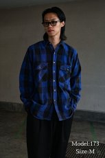 画像5: 90s Used Five Brother Heavy Flannel Shirt (5)
