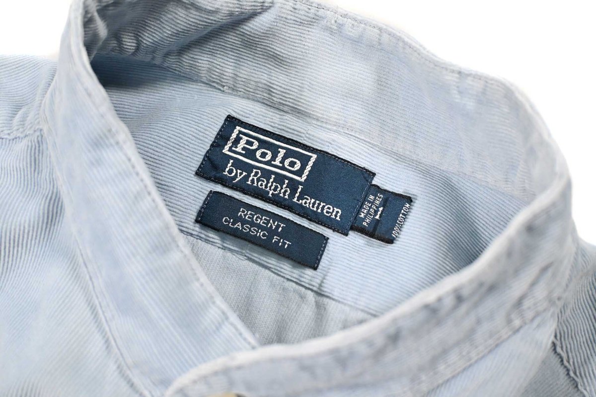 画像4: Used Polo Ralph Lauren Corduroy Shirt "Regent" (4)