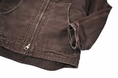 画像4: Used Carhartt Sherpa Lined Ridge Coat Dark Brown (4)