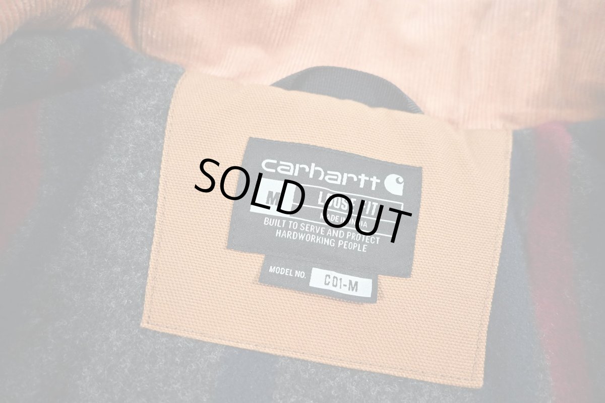 画像6: Used Carhartt Blanket Lined Chore Coat Brown (6)