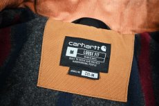 画像6: Used Carhartt Blanket Lined Chore Coat Brown (6)