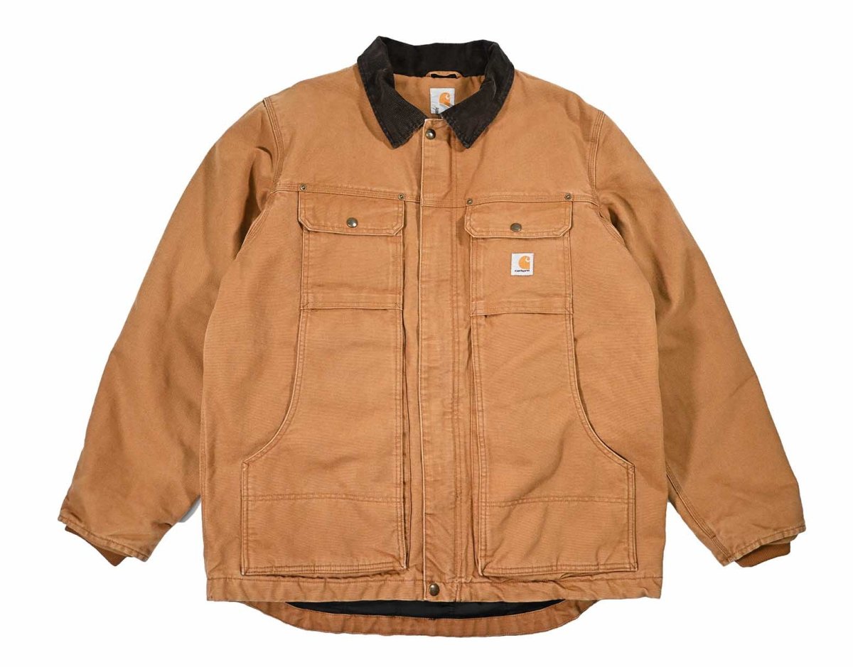画像1: Used Carhartt Full Swing Armstrong Jacket Brown (1)