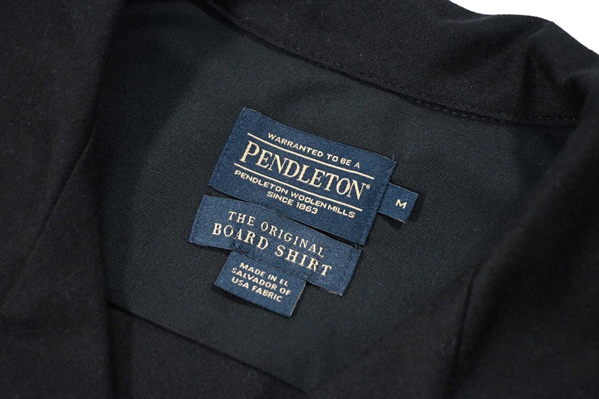 画像4: Pendleton Board Shirt Black ペンドルトン (4)