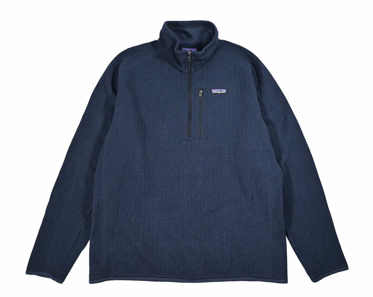 画像1: Used patagonia Better Sweater Rib Knit 1/4-Zip パタゴニア (1)