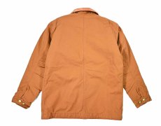 画像2: Used Carhartt Blanket Lined Chore Coat Brown (2)
