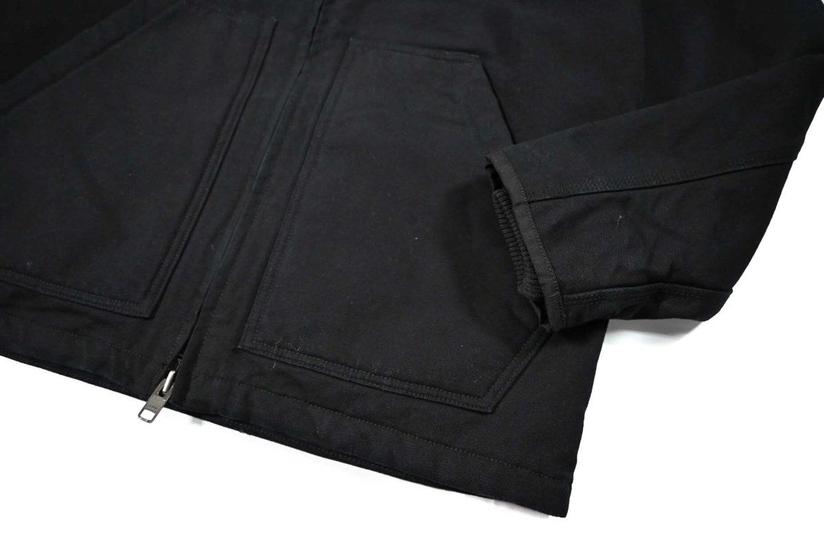 画像4: Used Carhartt Sherpa Lined Field Jacket Black (4)