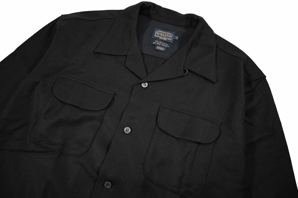 画像2: Pendleton Board Shirt Black ペンドルトン (2)