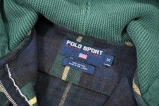 画像4: Used Polo Sport Hooded Flannel Pullover (4)