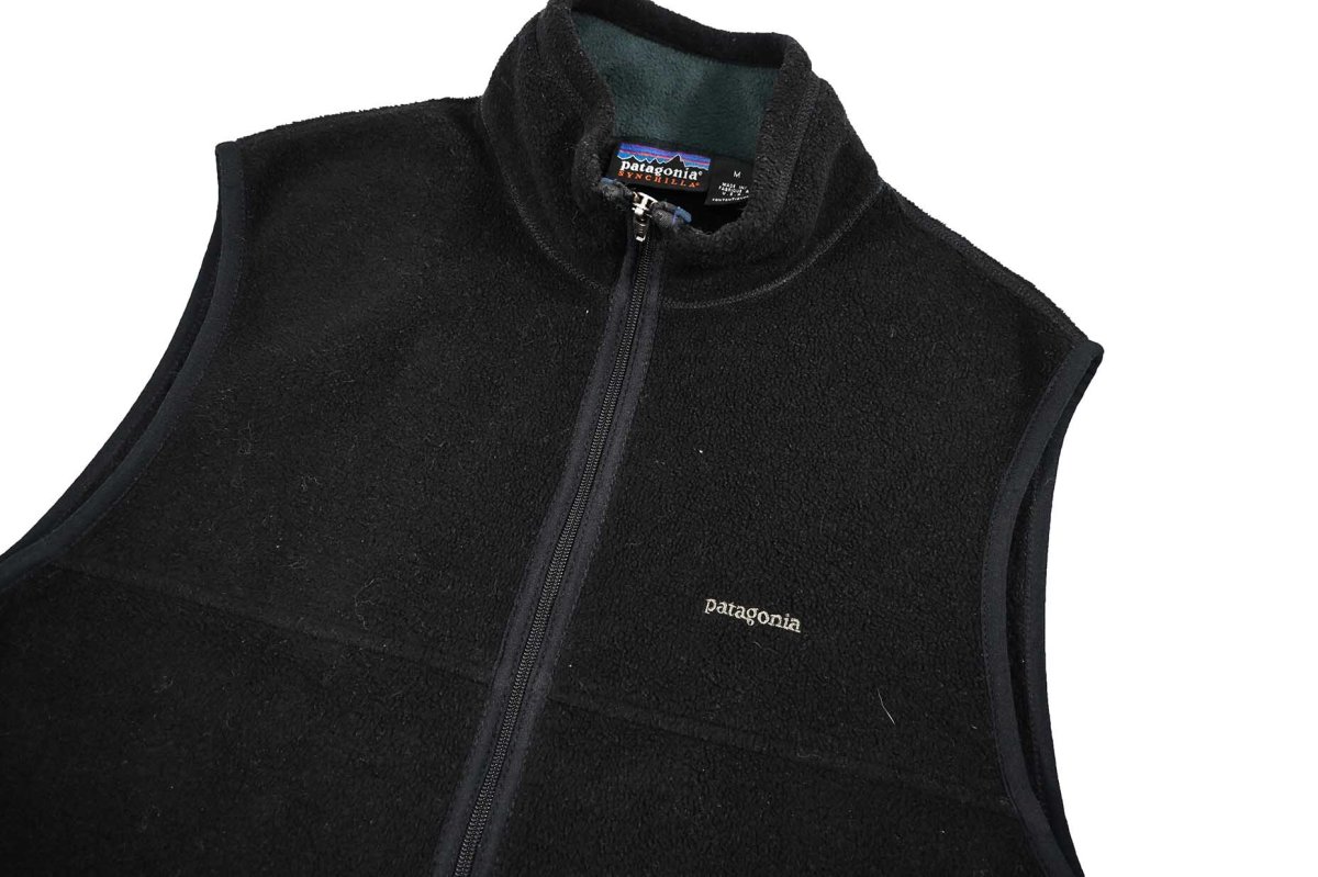 画像2: 98' Used patagonia Synchilla Vest made in USA パタゴニア (2)