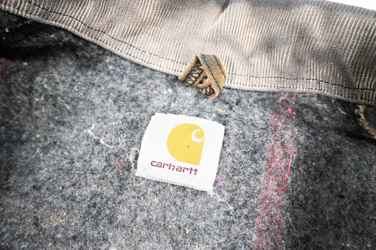 画像6: Used Carhartt Blanket Lined Michigan Chore Coat Brown (6)