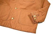 画像4: Used Carhartt Blanket Lined Chore Coat Brown (4)