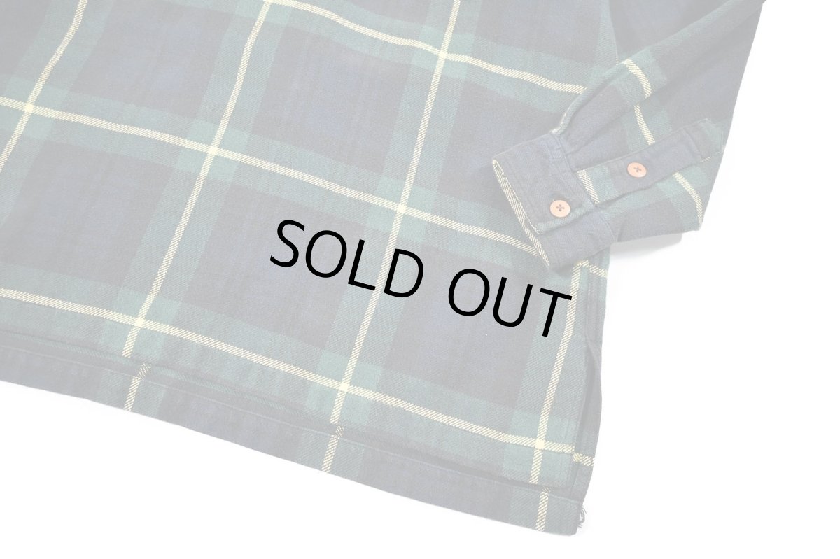 画像3: Used Polo Sport Hooded Flannel Pullover (3)