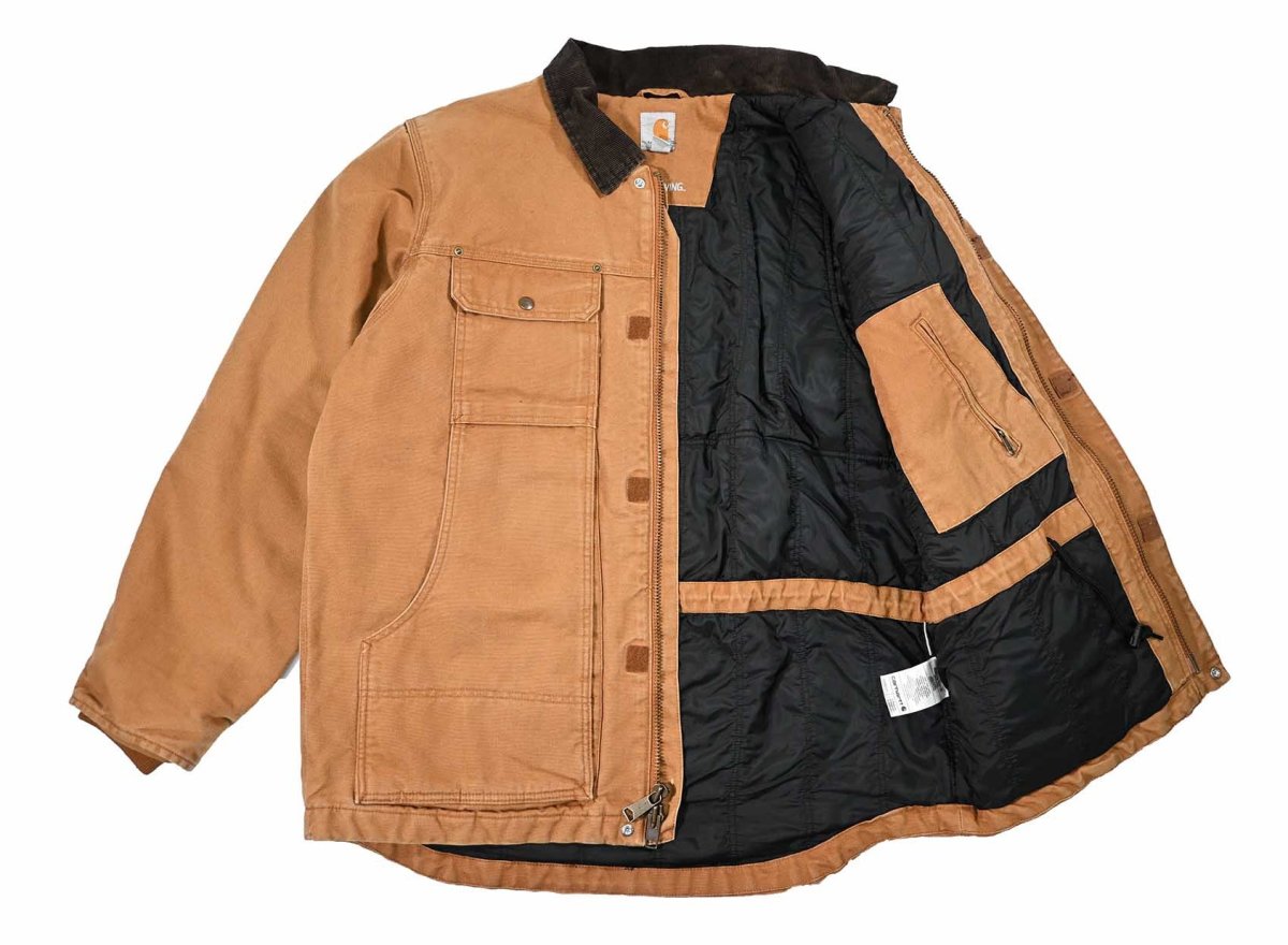 画像6: Used Carhartt Full Swing Armstrong Jacket Brown (6)