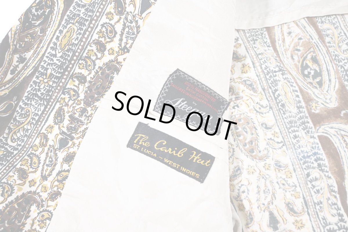 画像4: Deadstock Paisley Pattern Tailored Jacket (4)