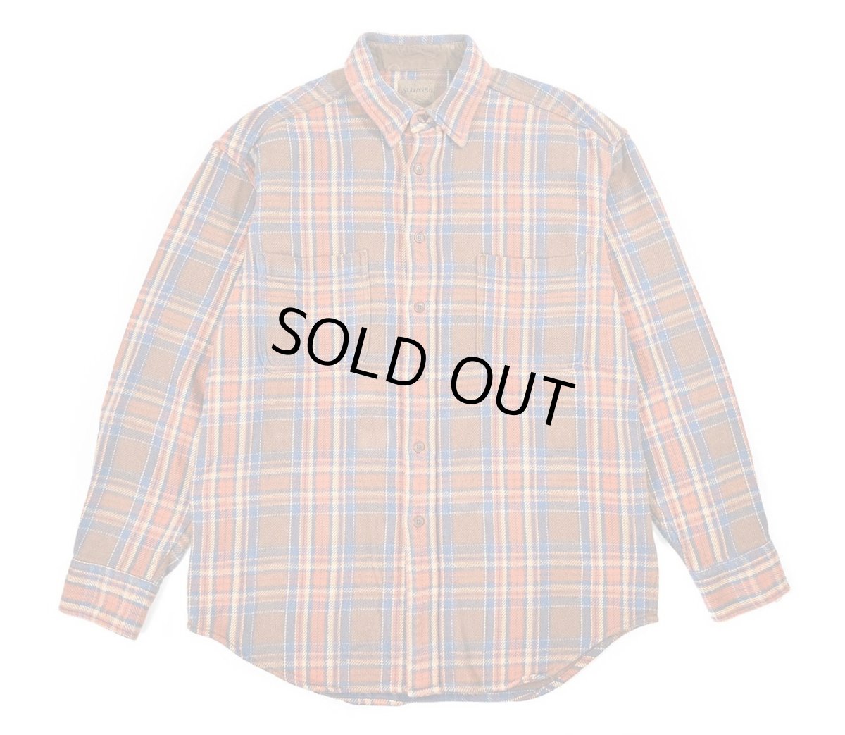 画像1: Used St John's Bay Heavy Flannel Shirt (1)