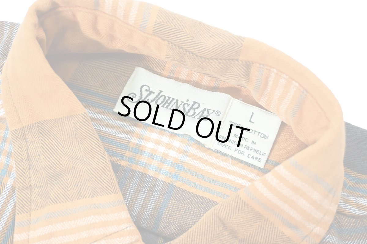 画像4: Used St John's Bay Flannel Shirt (4)