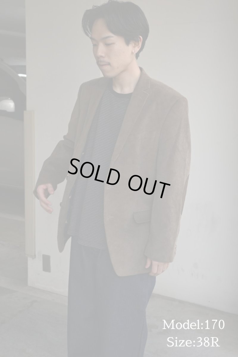 画像7: Used Lauren Ralph Lauren Corduroy Tailored Jacket (7)