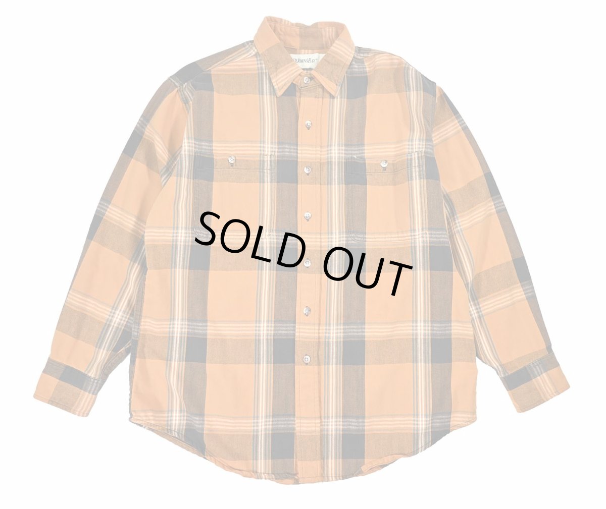 画像1: Used St John's Bay Flannel Shirt (1)