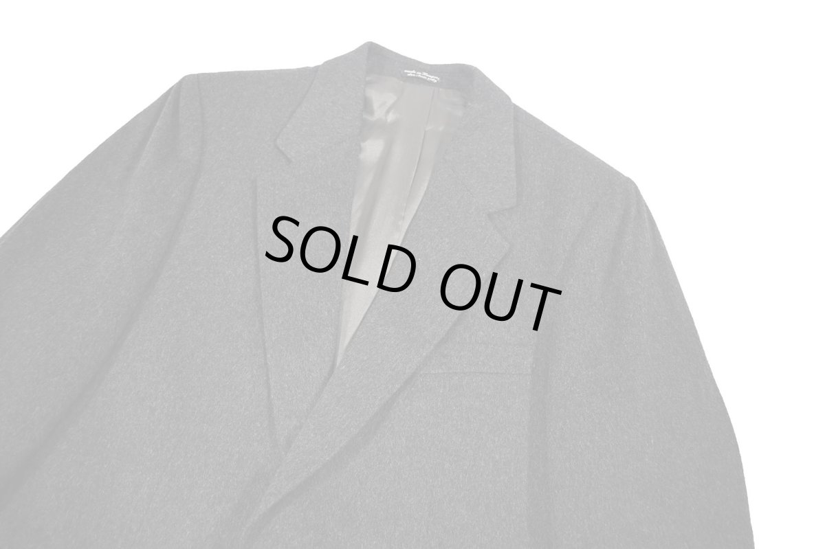 画像2: Deadstock Wool/Cashmere Tailored Jacket (2)