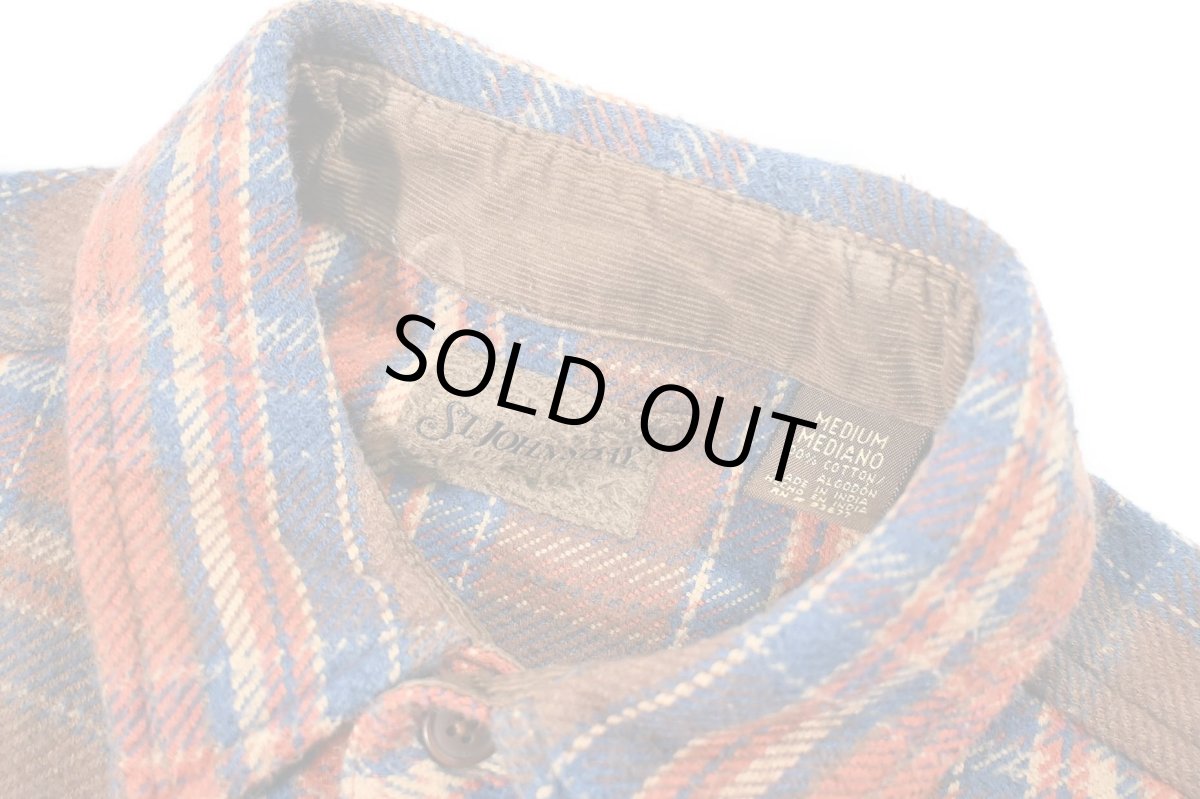画像4: Used St John's Bay Heavy Flannel Shirt (4)