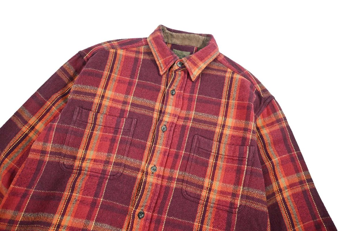 画像2: Used St John's Bay Heavy Flannel Shirt (2)