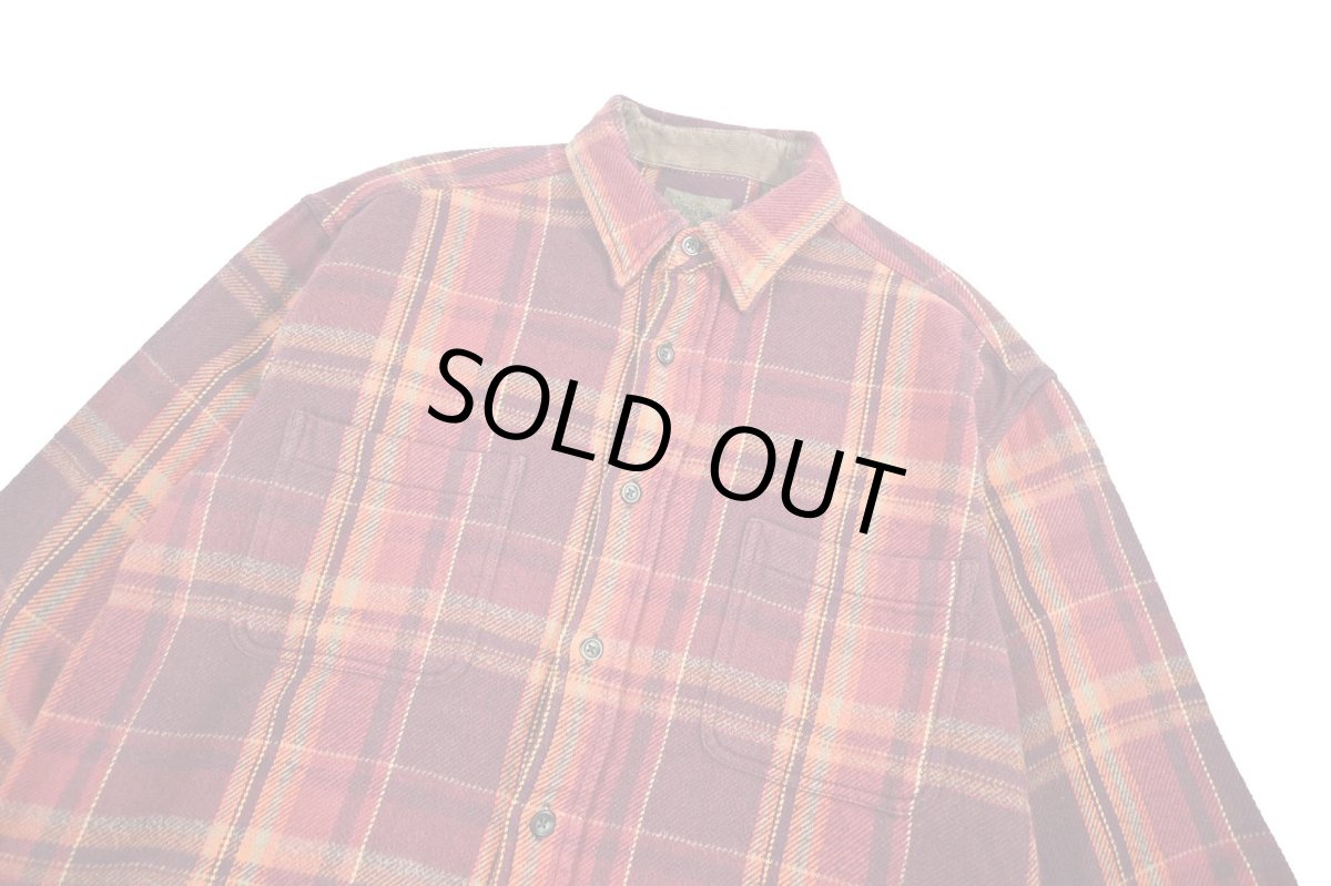 画像2: Used St John's Bay Heavy Flannel Shirt (2)
