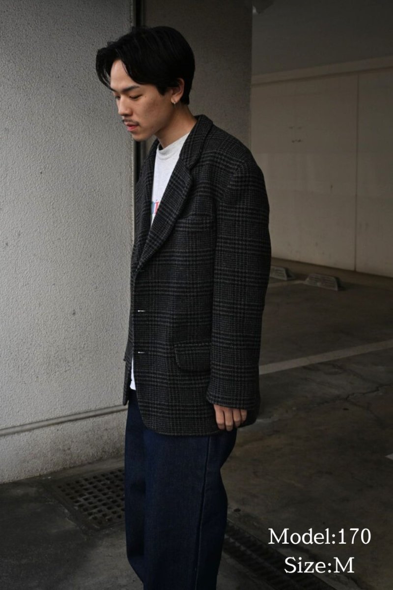 画像6: Used Perry Ellis Wool/Cashmere Tailored Jacket (6)