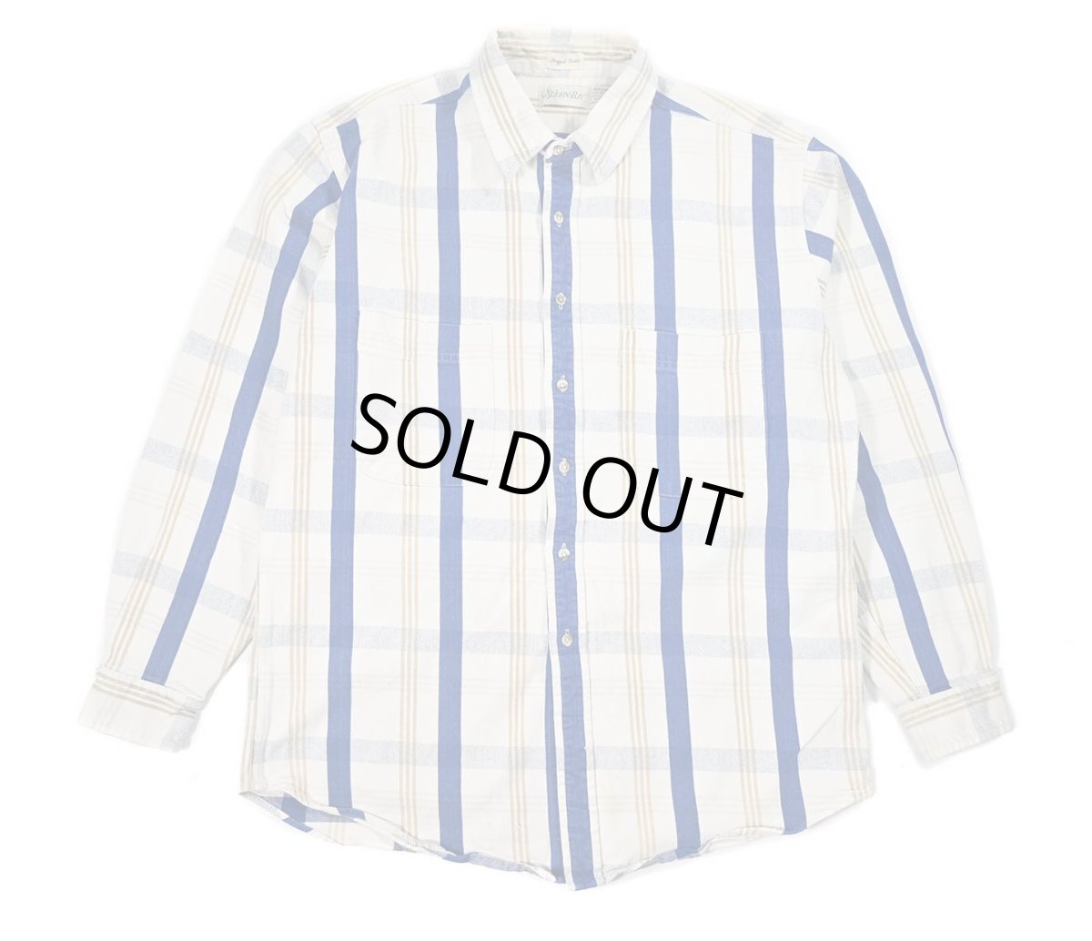 画像1: Used St John's Bay Rugged Twill Shirt (1)