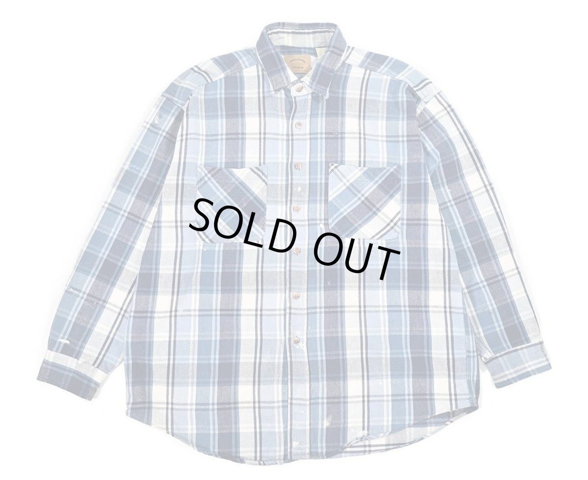 画像1: Used St John's Bay Heavy Flannel Shirt (1)