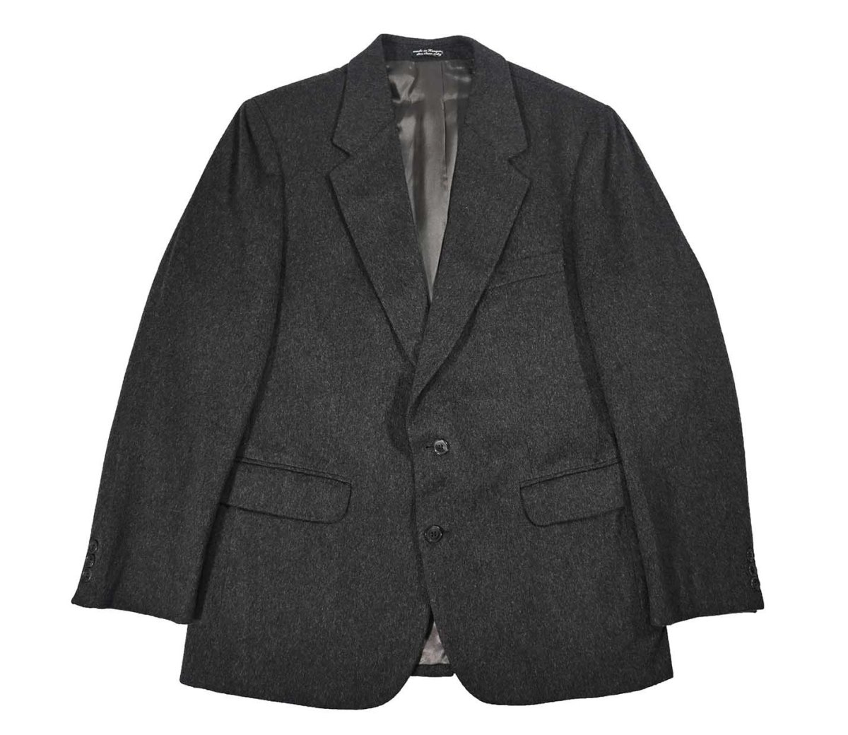 画像1: Deadstock Wool/Cashmere Tailored Jacket (1)