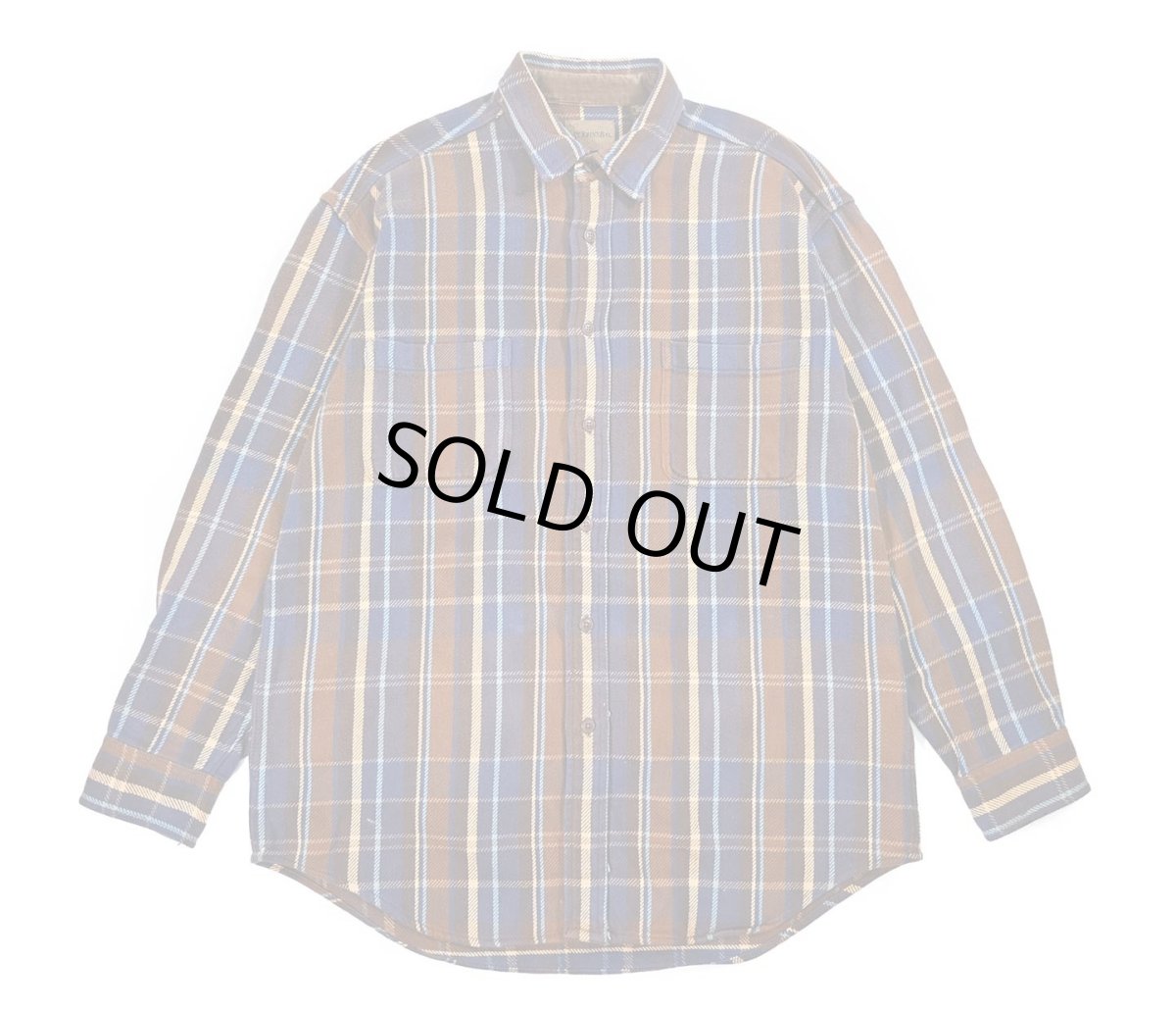 画像1: Used St John's Bay Heavy Flannel Shirt (1)