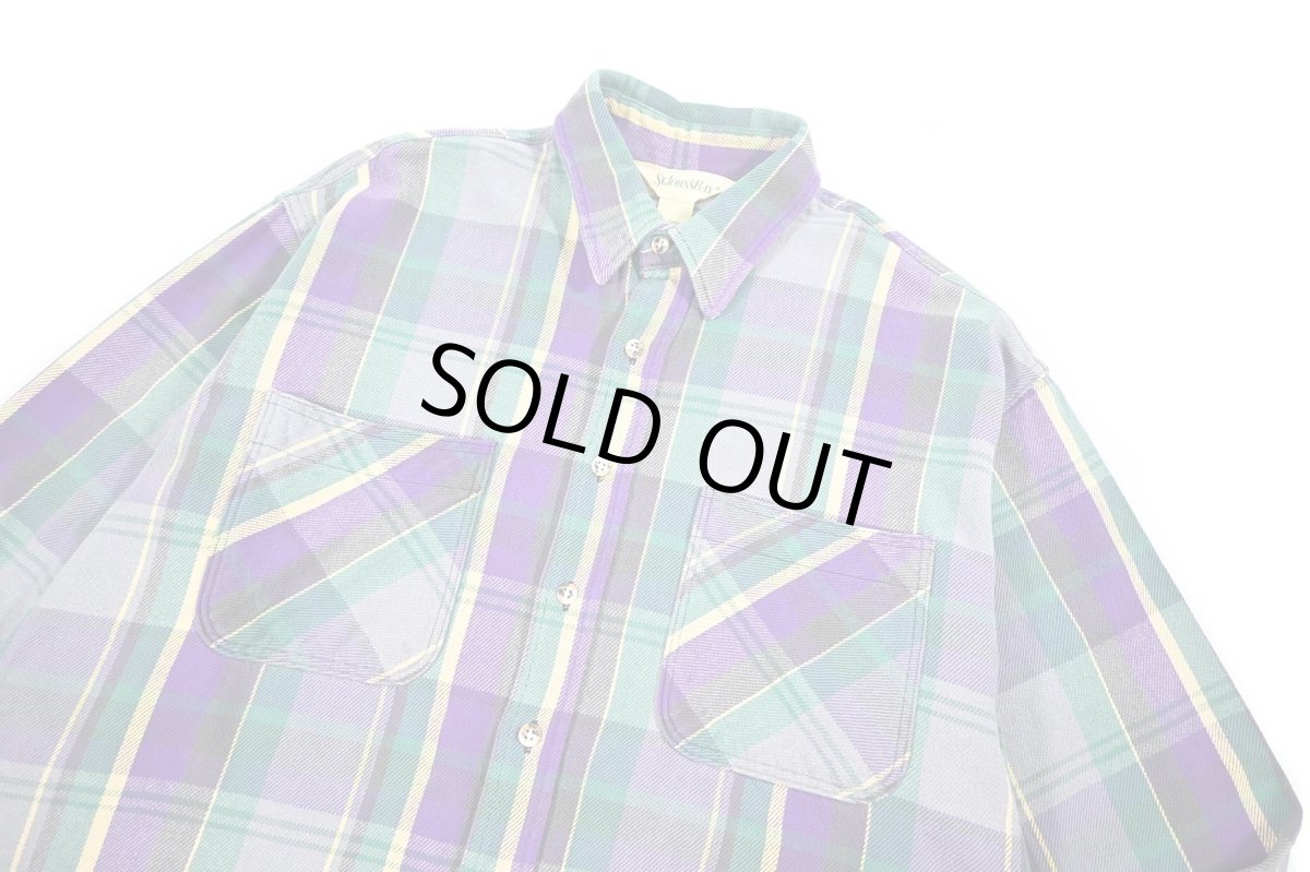 画像2: Used St John's Bay Heavy Flannel Shirt made in USA (2)