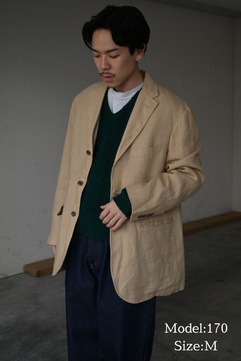 画像5: Used Polo Ralph Lauren Linen Tailored Jacket (5)